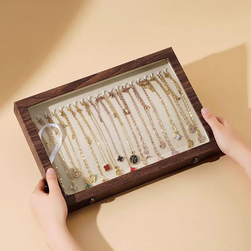 Travel Accessories Jewelry - Drewniane Pudełko na Biżuterię Ślub Mama