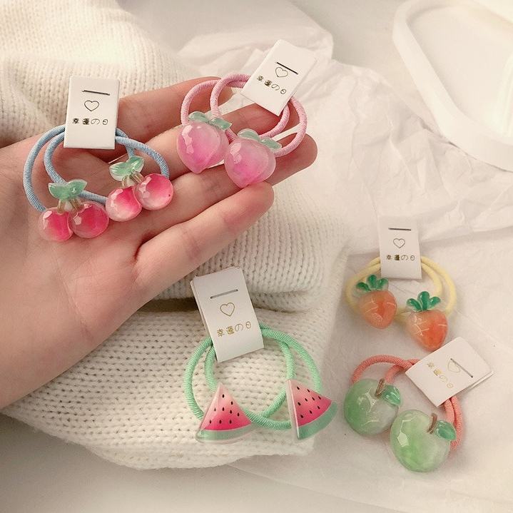 Travel Accessories Aesthetic - Gumki do włosów dla dzieci z
