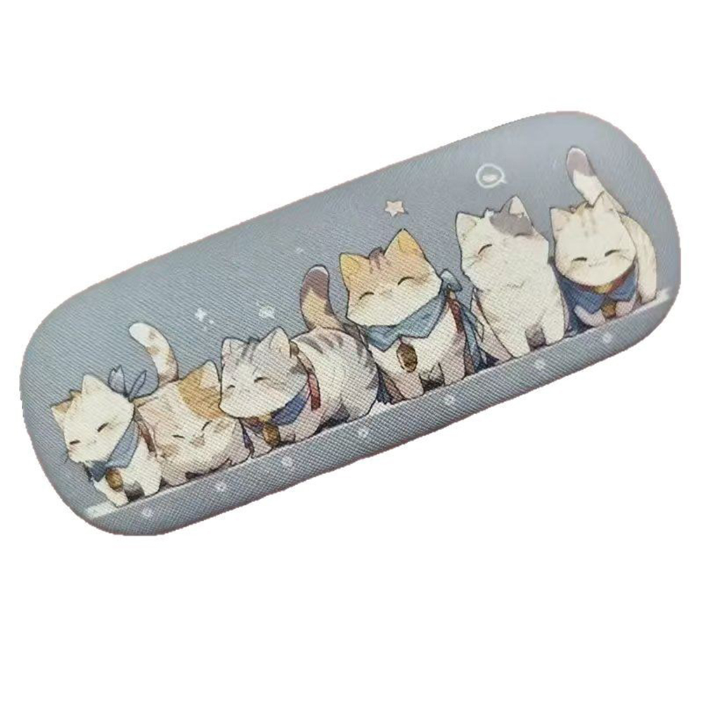 Travel Accessories Ideas - Pudełko do przechowywania okularów, okrągły uchwyt