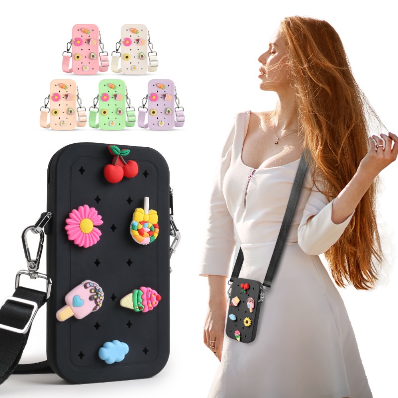 Travel Accessories Organizer Bag - Wielofunkcyjna Przenośna Silikonowa Torba na Ramię