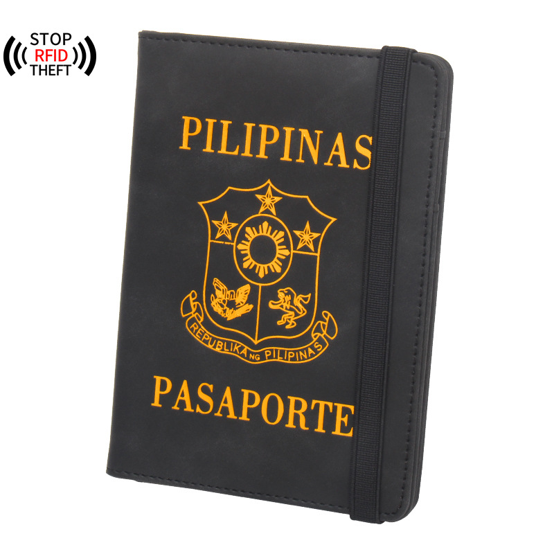 Travel Accessories Wallet - Filipiny okładka na paszport Rfid portfel