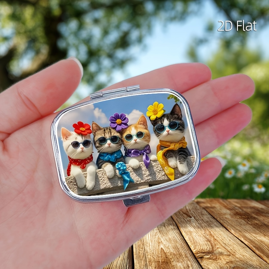 Travel Accessories As Gifts - Płaska konstrukcja, 1 uroczy pojemnik na