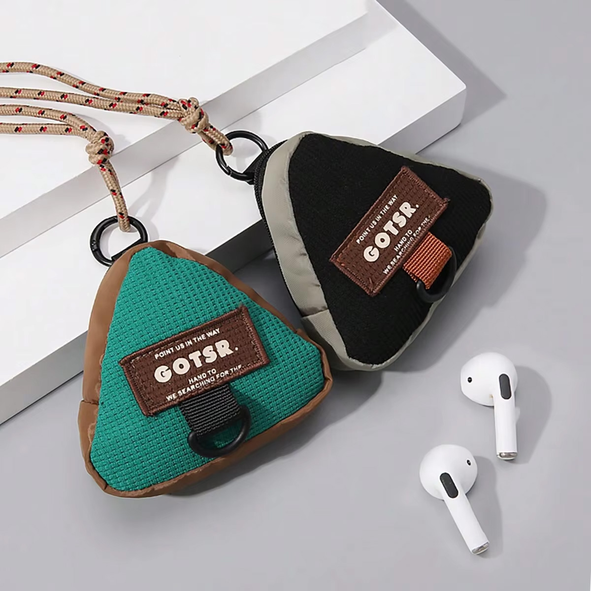 Travel Accessories Jewelry - 1 szt. Przenośna mini trójkątna torba