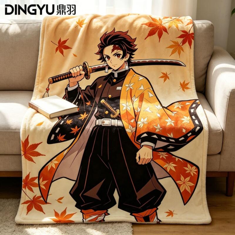 Koc Flanelowy Anime Demon Slay – Travel Accessories As Gifts recenzja i cena
