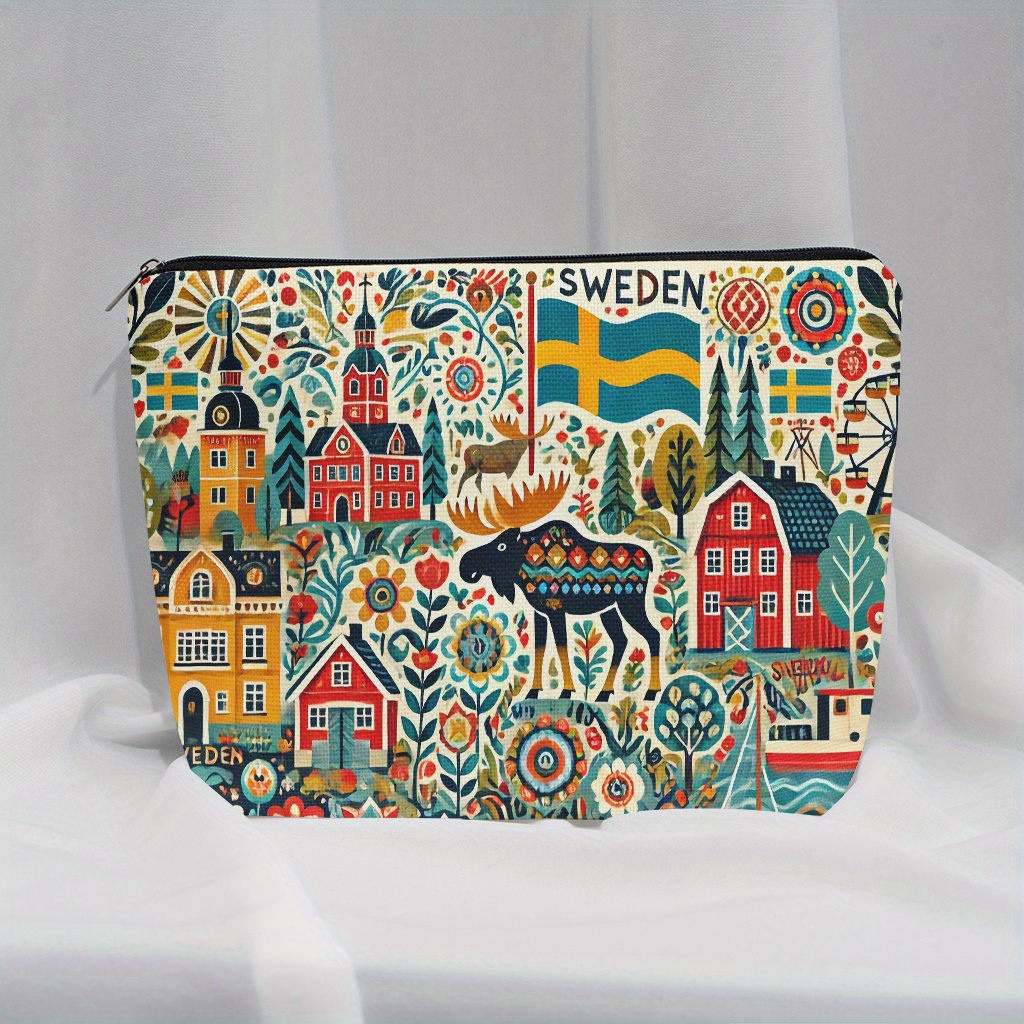 Szwedzka kosmetyczka - damska  – Travel Accessories Jewelry recenzja i cena