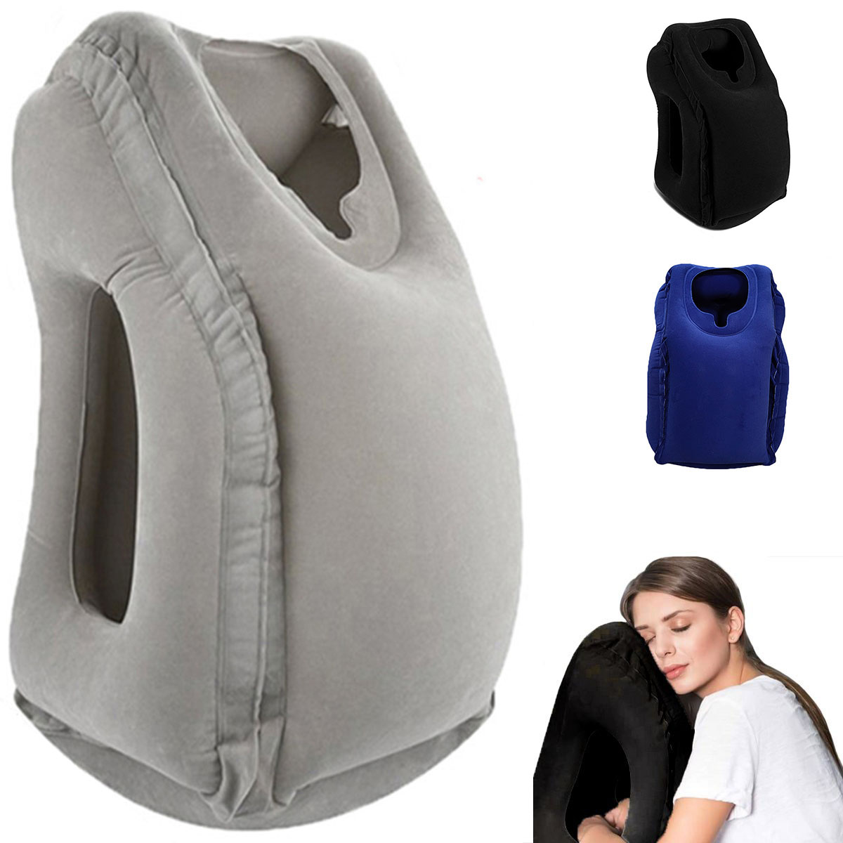 Nadmuchiwana poduszka podróżna – Travel Accessories Long Flight recenzja i cena
